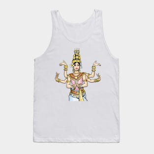 Cambodian Apsara Dancer Tank Top